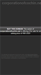 Mobile Screenshot of corporationofcochin.net